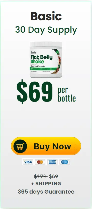 lanta flat belly shake 1 jar price